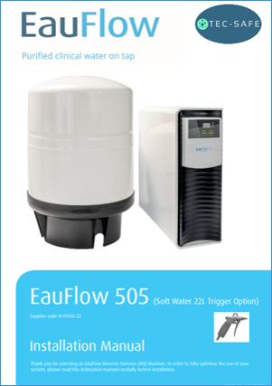 Installation Manual - EauFlow 22L soft water for gun